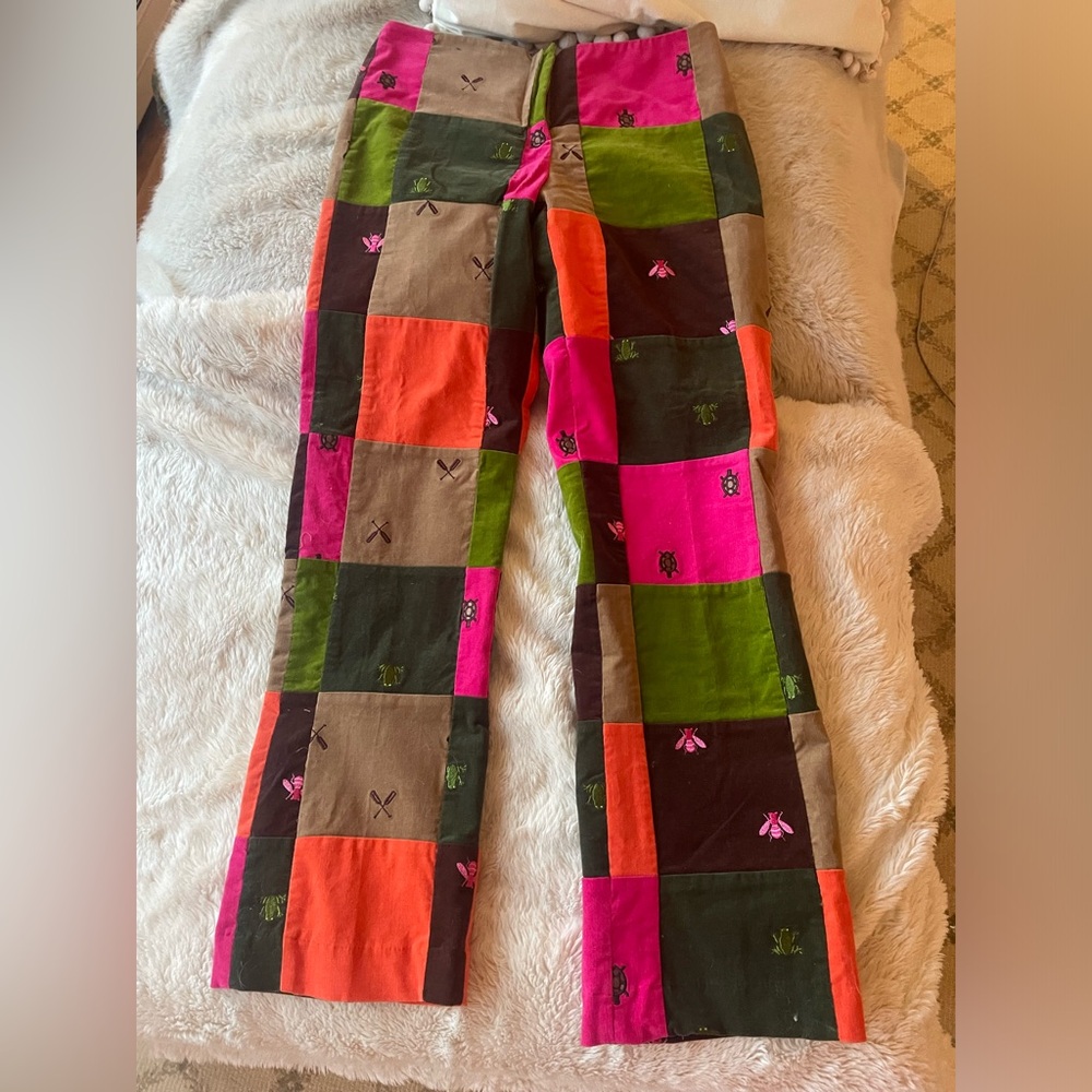 Lilly Pulitzer Patchwork Pants